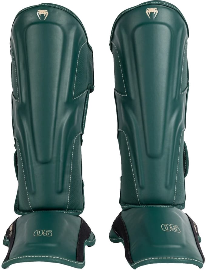 Venum Impact Evo Kickboks Scheenbeschermers Smaragd Groen - XL