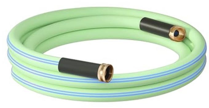 Heavy Duty Tuinslang 2,4 m - 5/8 inch | Groene Waterslang voor Tuinbewatering