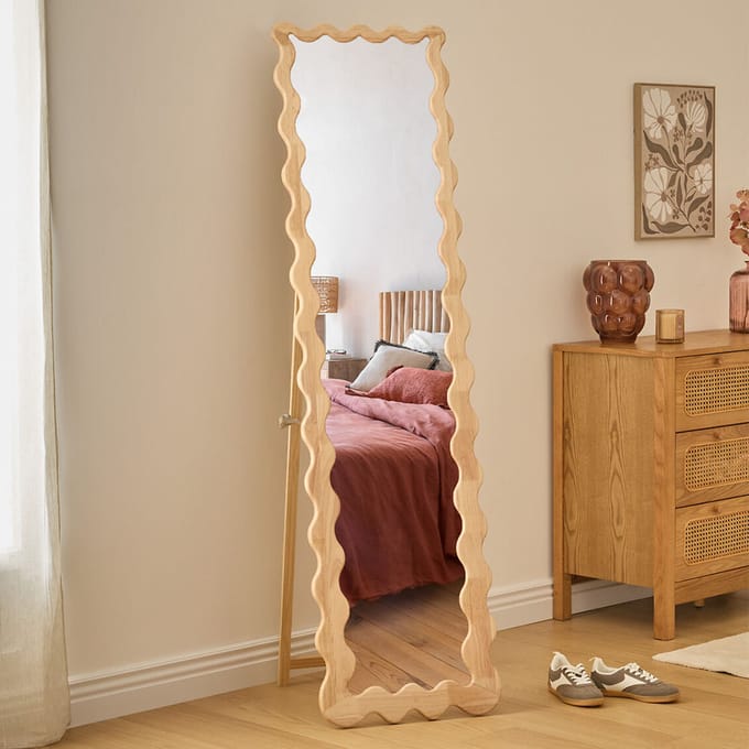 Eazy Living Staande Spiegel 48 x 180 cm Romi Hout