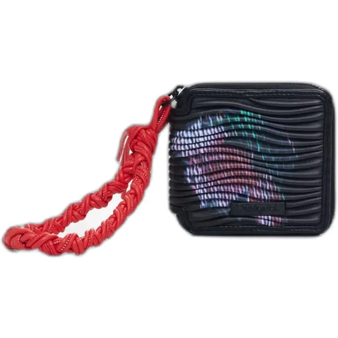Desigual portemonnee Mone Xenon Claudia Wallet Black zwart
