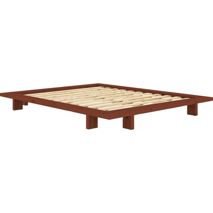 Karup Japan bed - KarupDesign408TerraRed - 160 x 200 cm