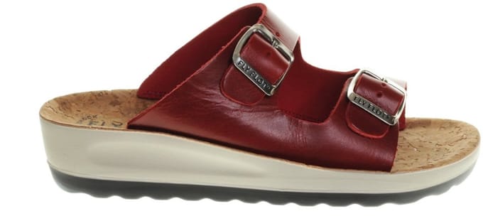 Rode Slippers Fly Flot maat 41