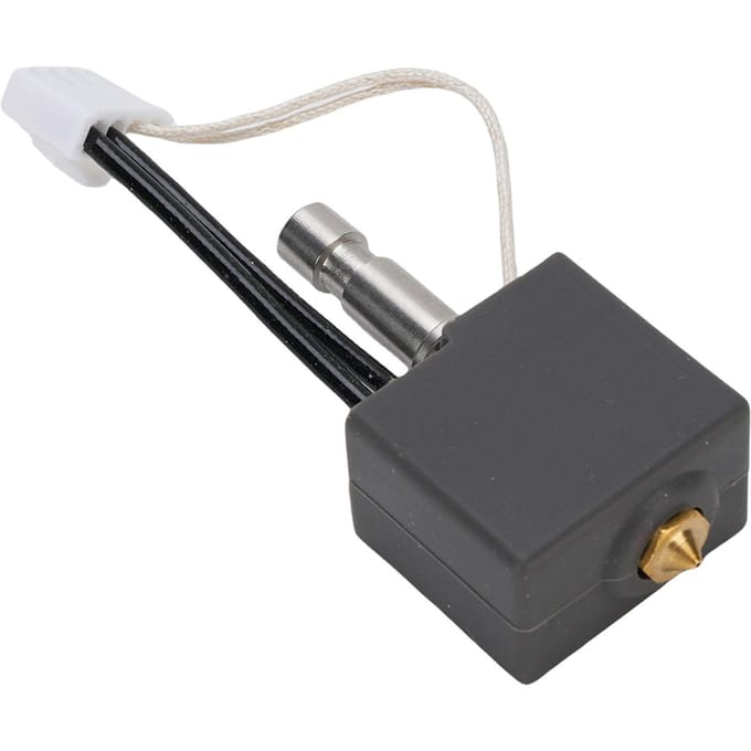 Extruder Hotend Kit 0.4mm Messing Nozzle Hoge Snelheid 3D Printer Hotend Geassembleerde Extruder Printkop white