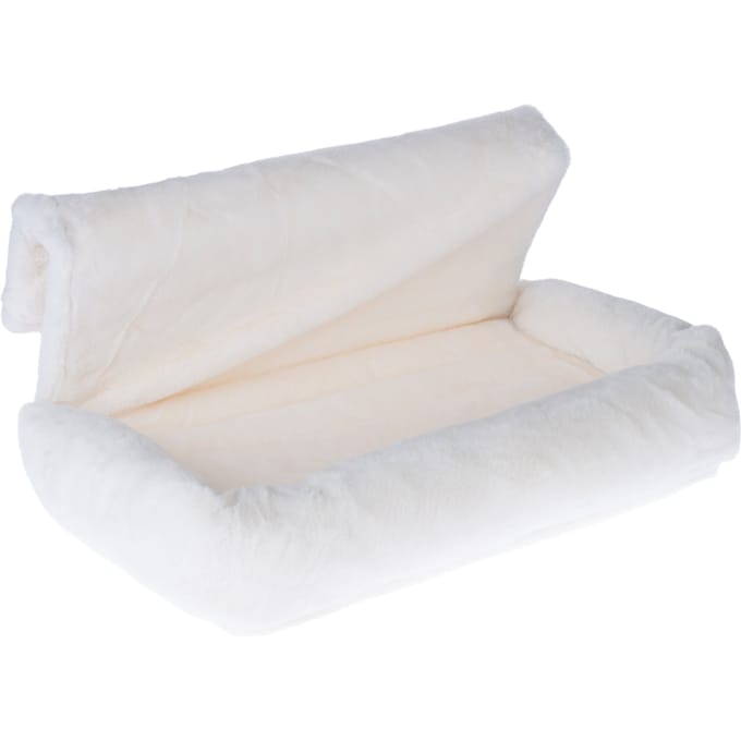 TIAKI verwarmd ligbed Cosy witte kat