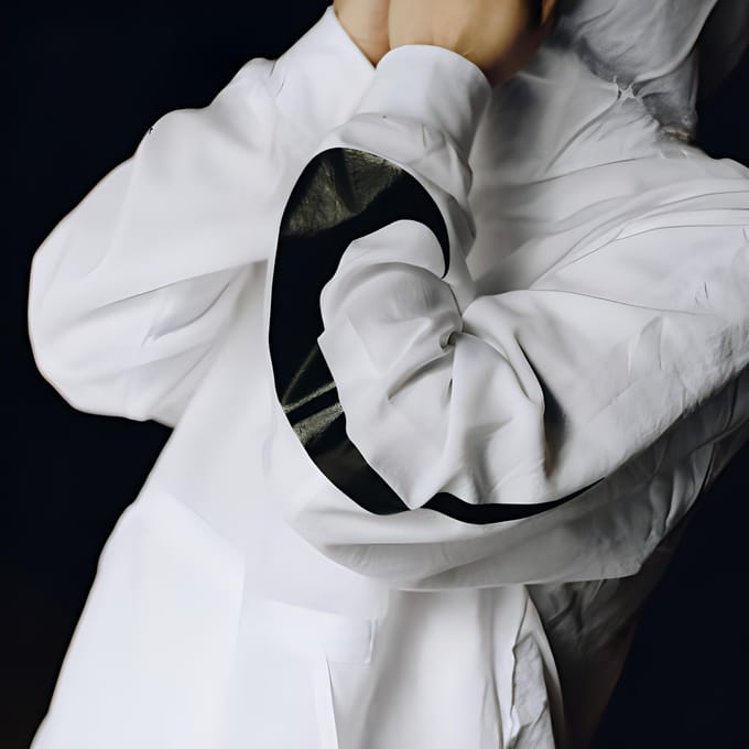 Nike Swoosh Groot Logo Pullover Hoodie Heren Tops Wit AA5010-100 XXL white
