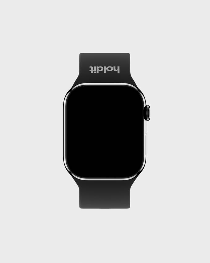 Watch Band Silicone Black 38/40/41/42 mm