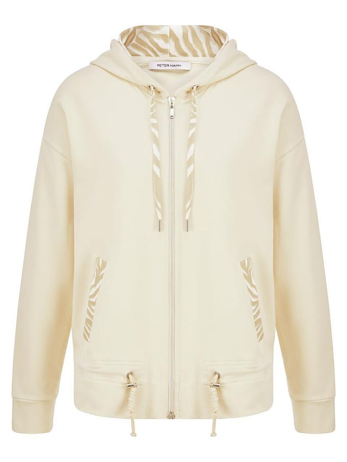 Sweatjack Van Peter Hahn beige