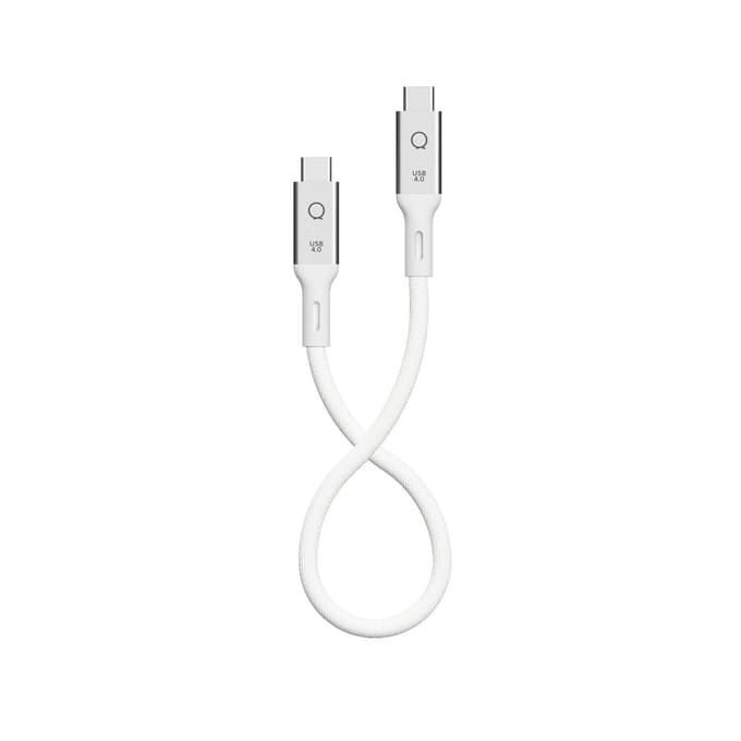 LINQ Connects USB4 PRO USB-C Kabel - 0,3m - 40Gbps, 8K/60Hz, 240W Snelladen
