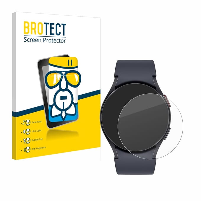 Screenprotector voor Samsung Galaxy Watch 6 (40 mm) Beschermglas transparant