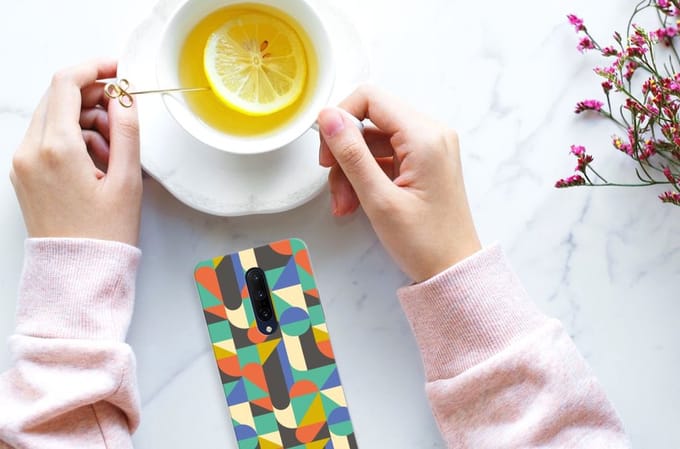 OnePlus 7 Pro TPU bumper Funky Retro