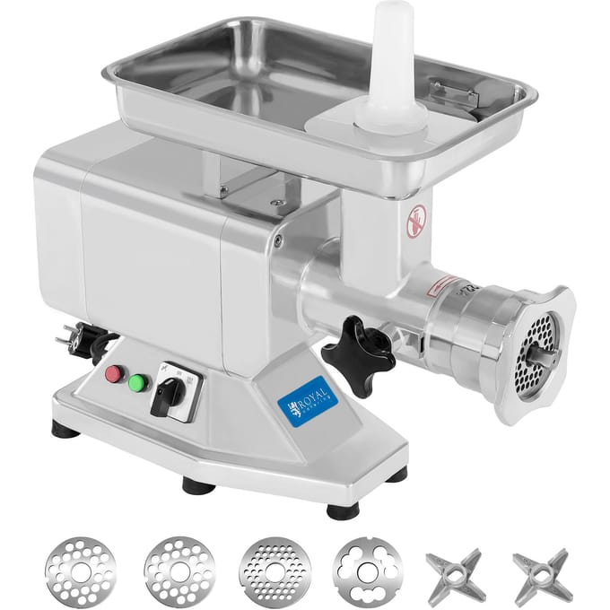 Royal Catering RVS vleesmolen - 220 kg/u - EXPERT 10010177