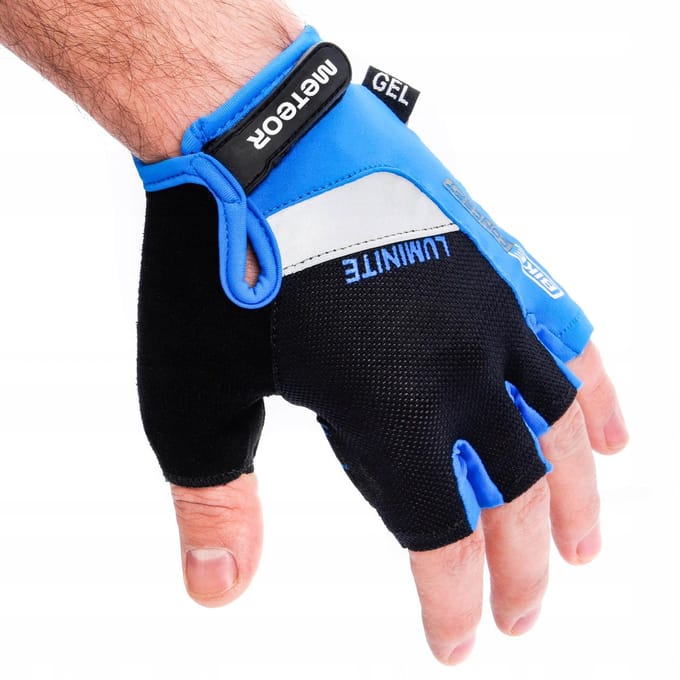 Meteor Gel GX30 - Fietshandschoenen - Maat XXS, blauw