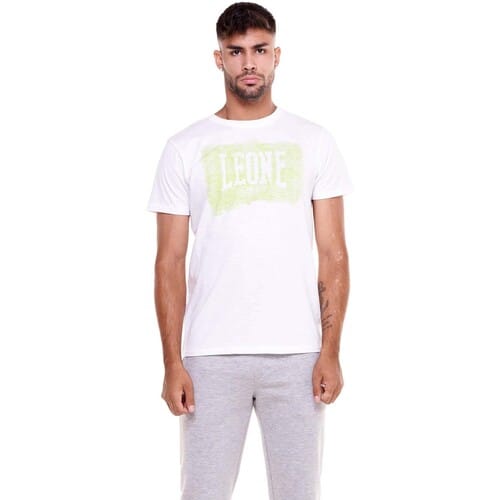T-shirt Korte Mouw Leone 1947 Man Short Sleeves Indigo