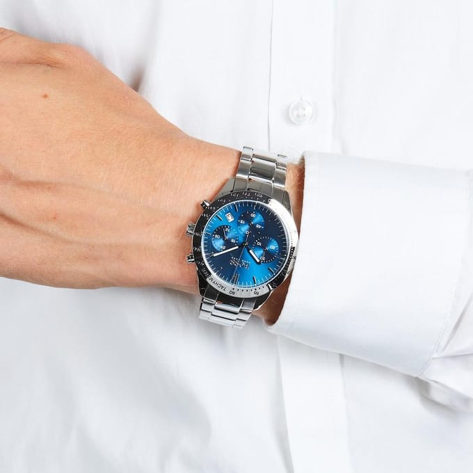 Hugo Boss HB1513582 Horloge - Staal - Zilverkleurig - Ø 42 mm