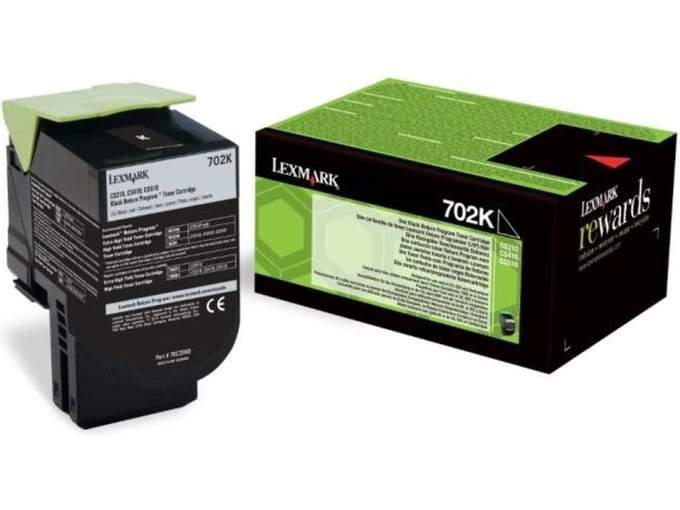 Tonercartridge lexmark 70c20k0 prebate zwart