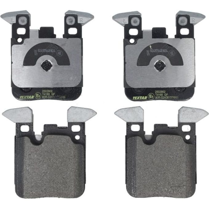 Remblokset TEXTAR 2502902, achter