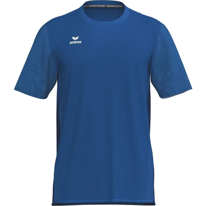 Erima T&F Wings Functioneel T-Shirt Heren - New Royal / New Navy | Maat: S