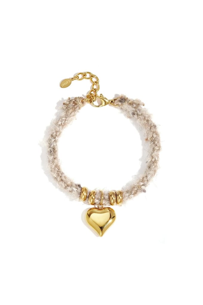 Charm Dames Armband - Hart - Verkleurt niet - Cadeau - Goudlief.nl