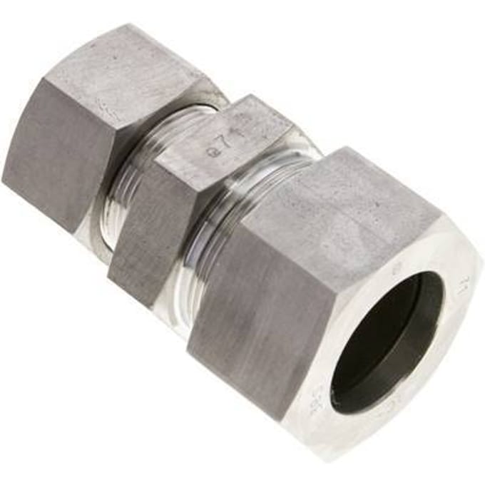 30S & 38S RVS Rechte Snijringkoppeling 315bar ISO 8434-1