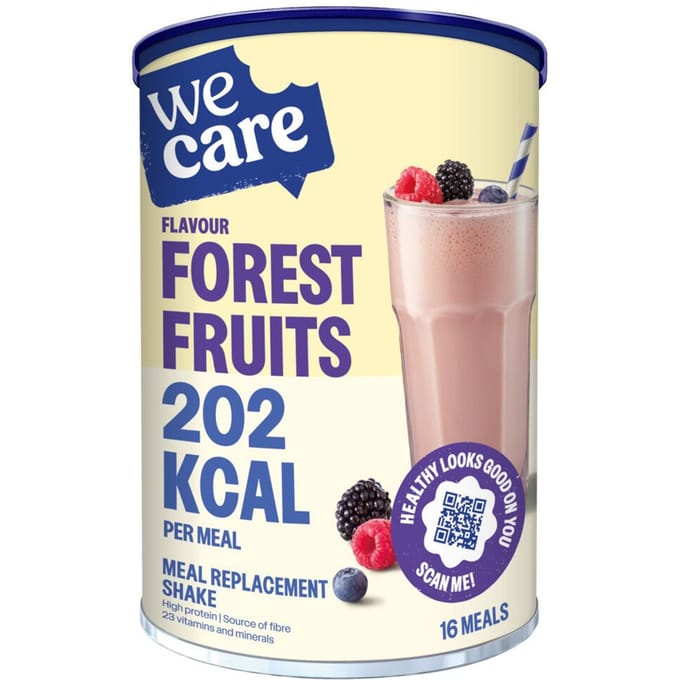 WeCare - Meal Replacement Shake - Bosvruchten - 436 gr