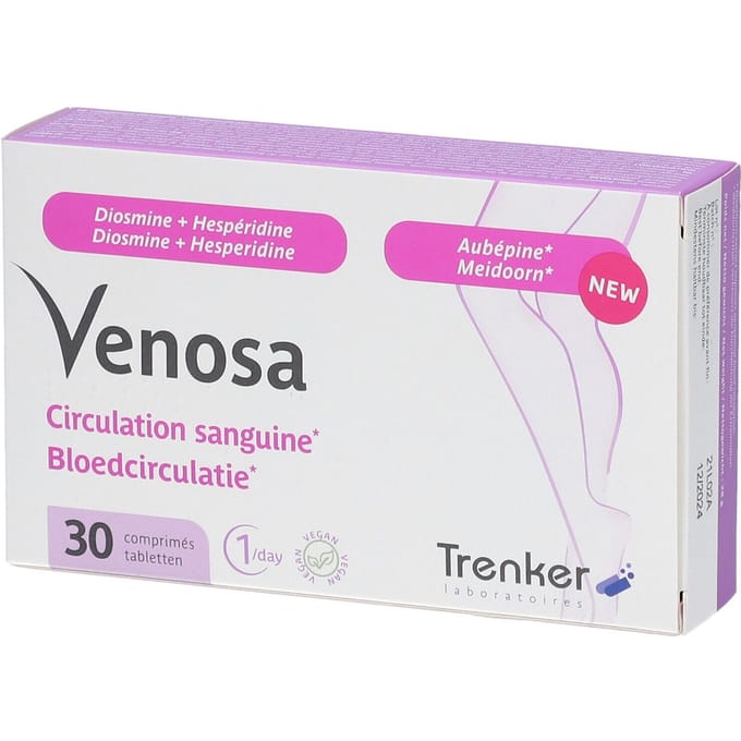 Trenker Venosa Bloedcirculatie 30 stuks