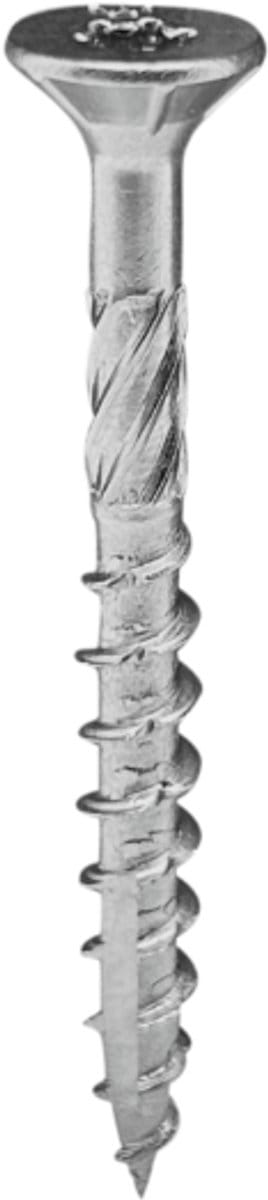 Ivana Spaanplaatschroef ++ - Platkop - RVS410 - T20 4.5x40/24 - Deeldraad - 200 Stuks