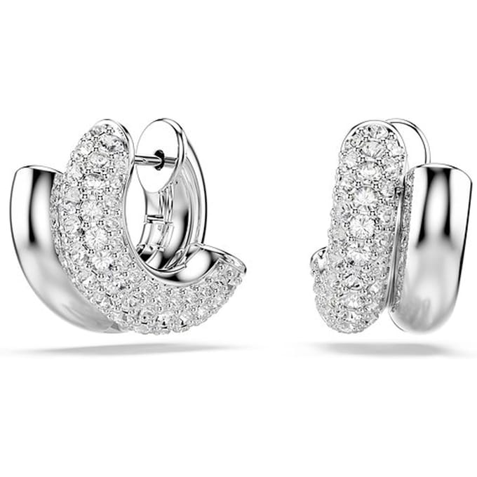 Swarovski Dextera Dames Oorbellen Metaal - Zilver