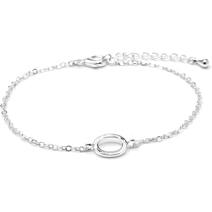 Luxenter Armband met zilveren afwerking - Alphabet
