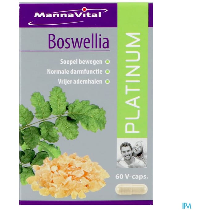 Mannavital Boswellia Platinum V-caps 60
