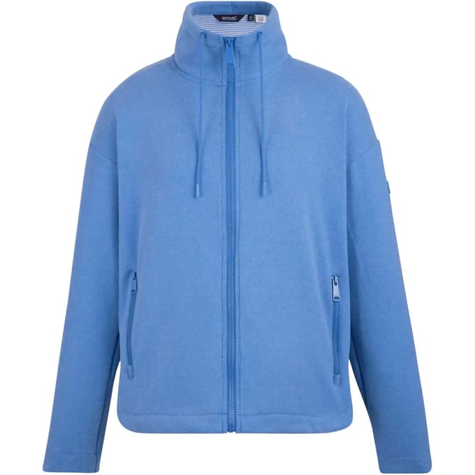Dames Ashlynn gebreide fleece met volledige ritssluiting