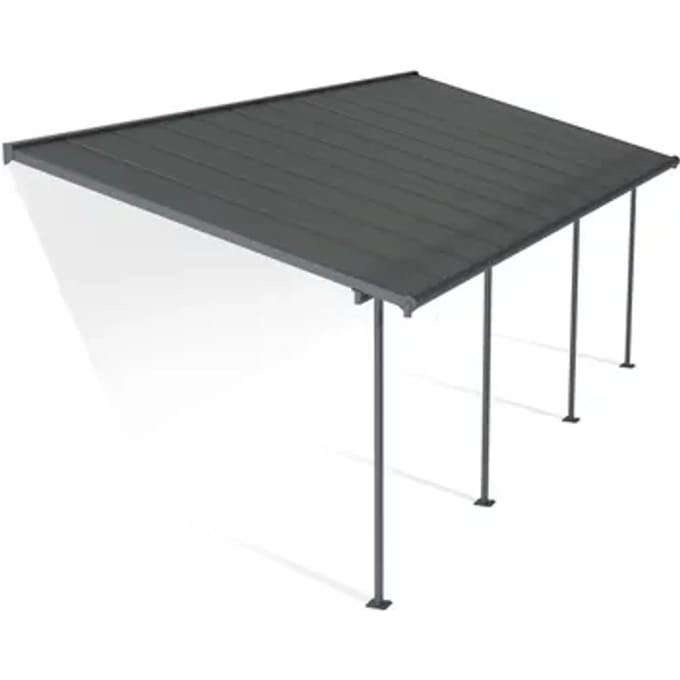 Palram - Canopia | Capri 739x295x299cm Terrasoverkapping Grijs