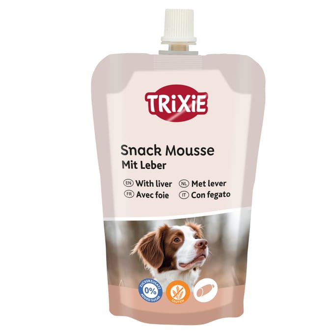 200 g Trixie Snackmousse met lever hond
