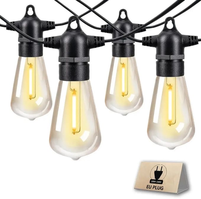 Nivard Lichtslinger - Lichtsnoer Buiten - Binnen - Klimop Slinger - Slinger Met Led Lichtjes - 10M