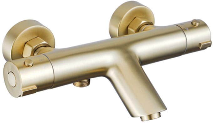 FugaFlow Efficiente Sobrado thermostatische bad-/douchekraan - goud mat