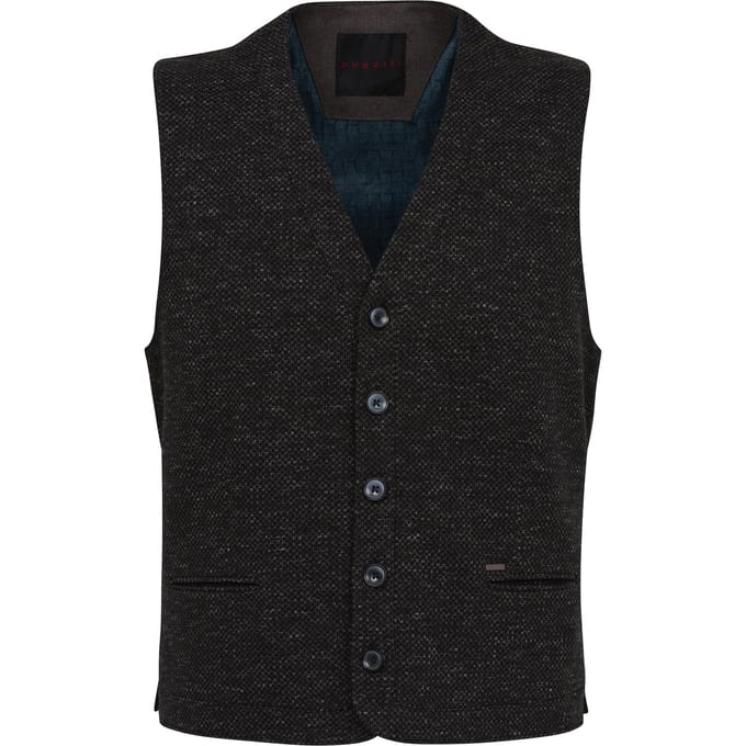 Bugatti Herren Jas-vest met knoopsluiting
