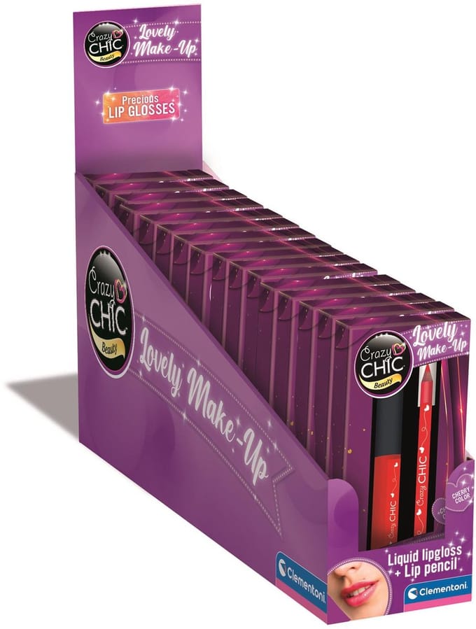 Clementoni - Cazy Chic - Lipgloss en Lippotlood - Queen - vanaf 6 jaar