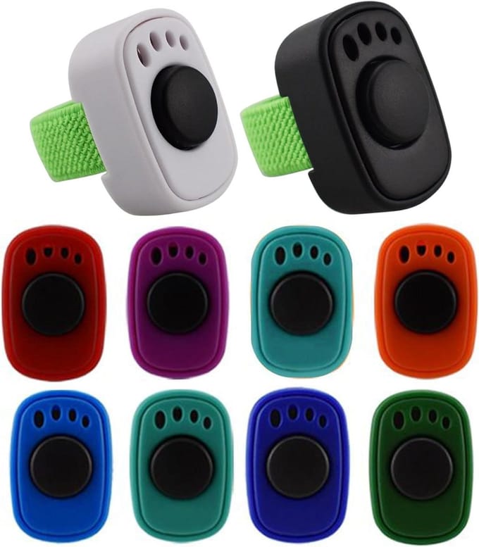 Hondentraining Clicker - Gedragsmarker - Huisdier Training - Instelbare Intensiteit - 10 stuks - Niet gespecificeerd
