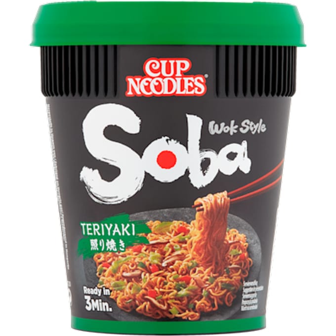 Noodles Nissin Soba teriyaki cup