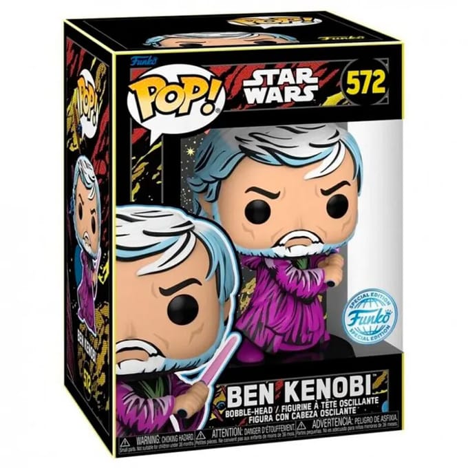Beeldje Funko Pop Star Wars Ben Kenobi Exclusive