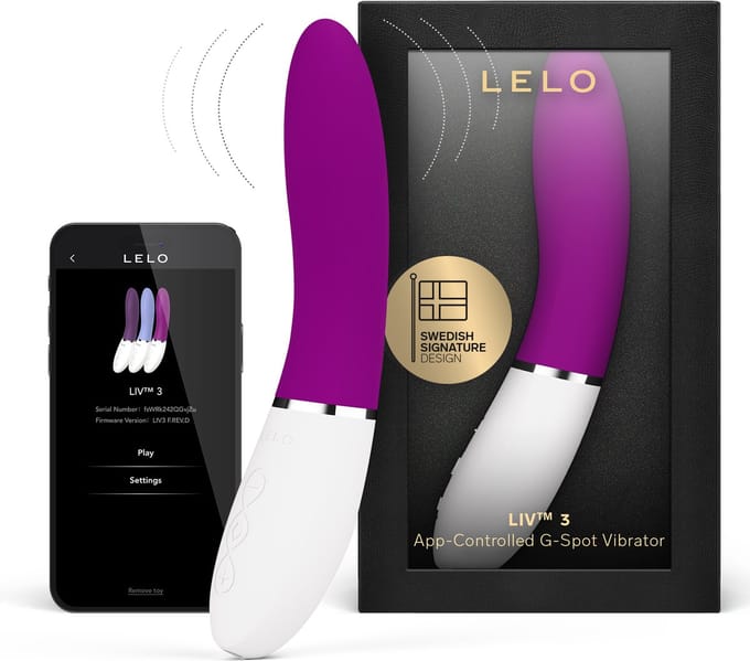 LELO LIV 3 – G-Spot Vibrator – App-Gestuurd – Deep Rose