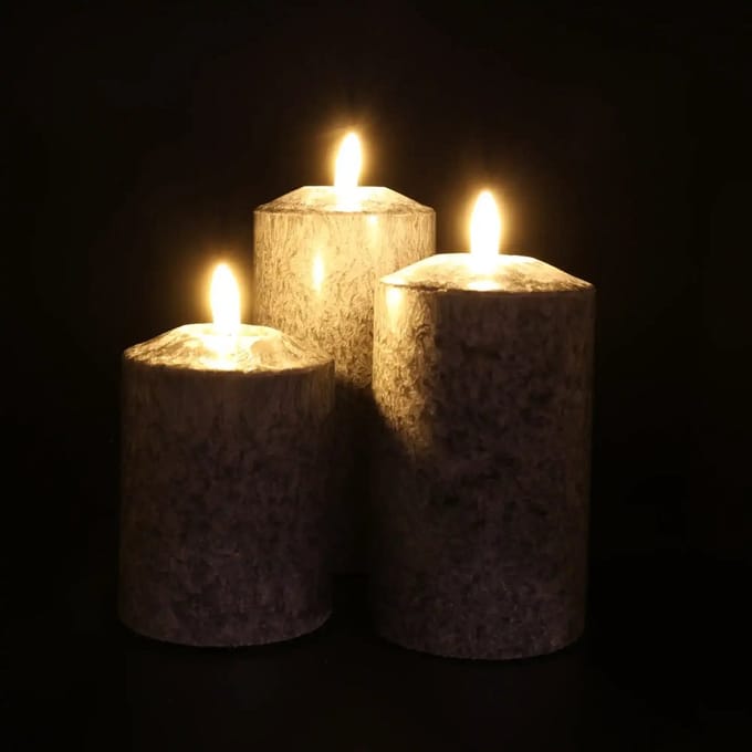 Mansion atmosphere Ledkaars Marble zwart – 7,5x15cm