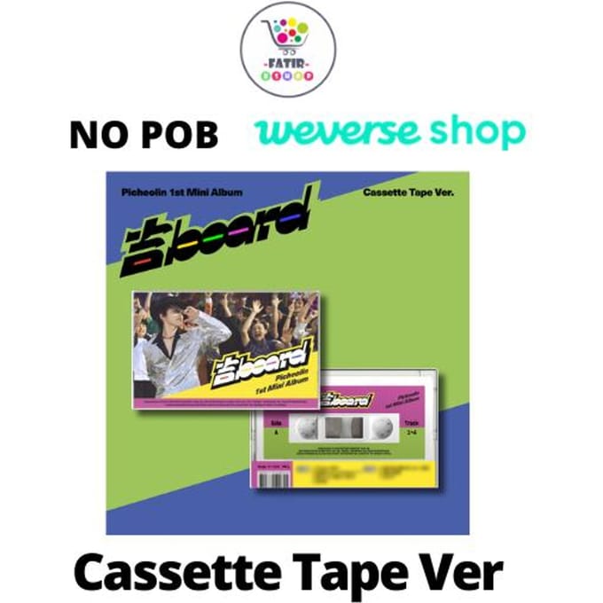 PICHEOLIN - BORD (Cassettebandversie.) Album only pink