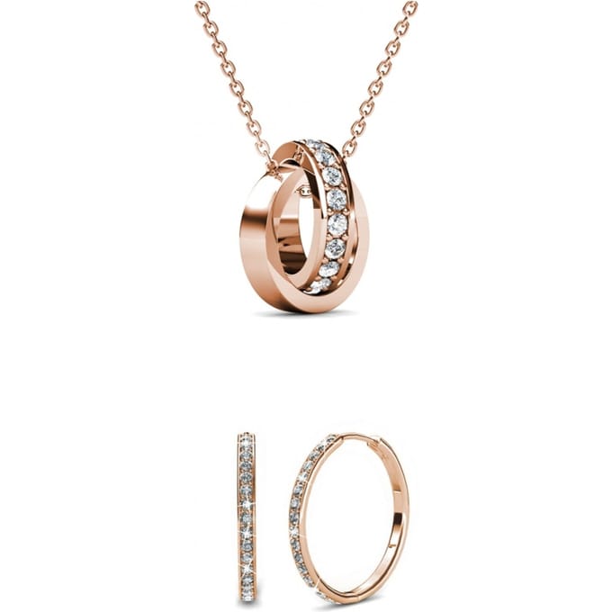 Chique Circle Hoop Sets - Oostenrijks kristal