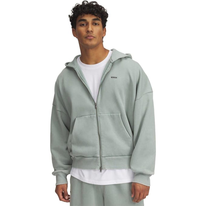 Under Armour Heren fleece hoodie (Groen)