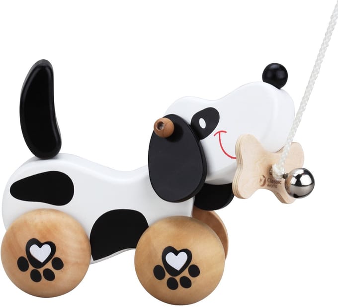 Classic World Wooden Wagging Dog