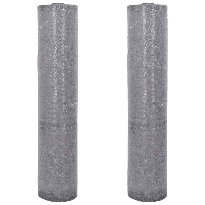 vidaXL - Antislip - schildersvlies - 2 - st - 25 - m - 220 - g/m² - grijs