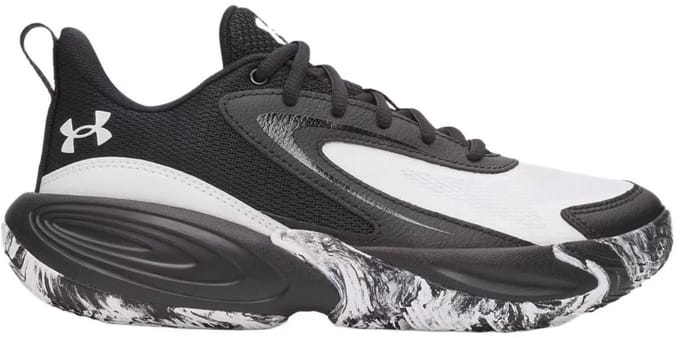 Under Armour Lockdown 8 Junior Basketbalschoenen Wit,Zwart EU 36 Kinderen