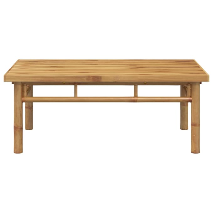 vidaXL - Salontafel - 90x50x35 - cm - bamboe