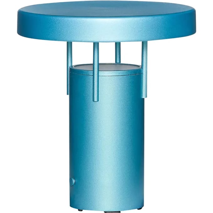 Hübsch BringMe Draagbare Lamp Mini Metallic Turkoois