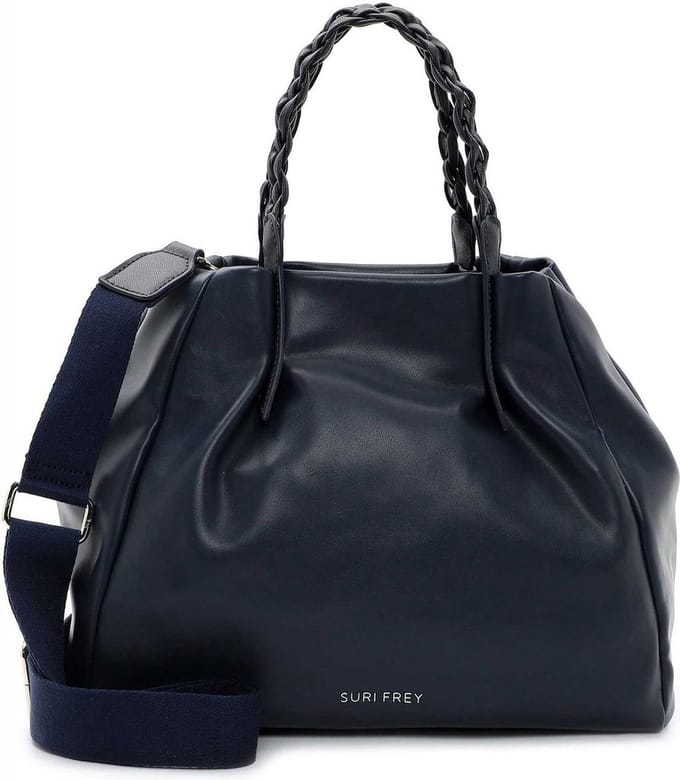 SURI FREY Schoudertas Josy Shopper Blue Donkerblauw
